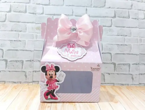 Caixinha com Visor Minnie