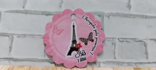 30 Tag Agradecimento Paris