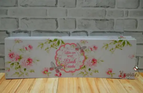 30 Rótulo Mini Suculenta Jardim Encantado - 5,5x18,5cm