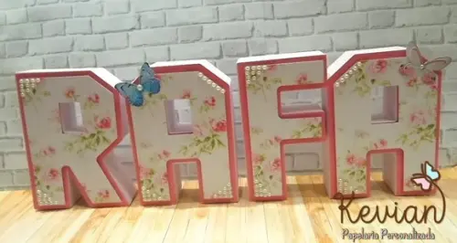 Letra 3d