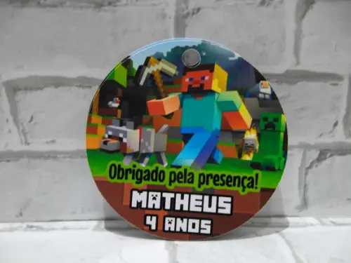 30 Tag Agradecimento Minecraft
