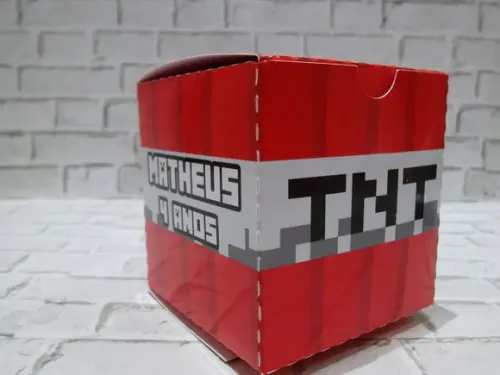Caixa Tnt Minecraft