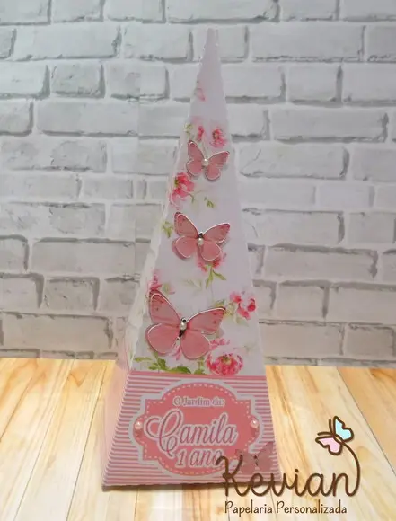 Caixa Piramide Jardim