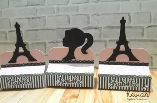 Caixinha Dois Chocolates Paris