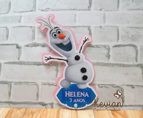 Aplique Tubete Olaf