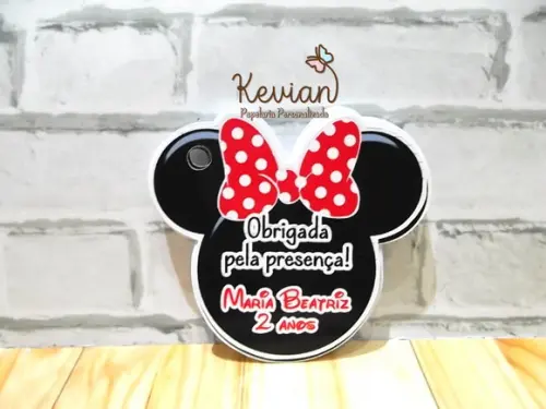 30 Tag Agradecimento Minnie