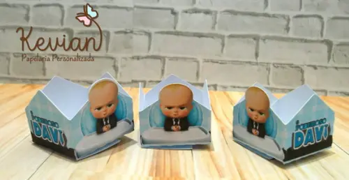 50 Forminha Docinho Poderoso Chefinho