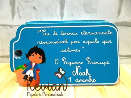 40 Tag Agradecimento Pequeno Príncipe