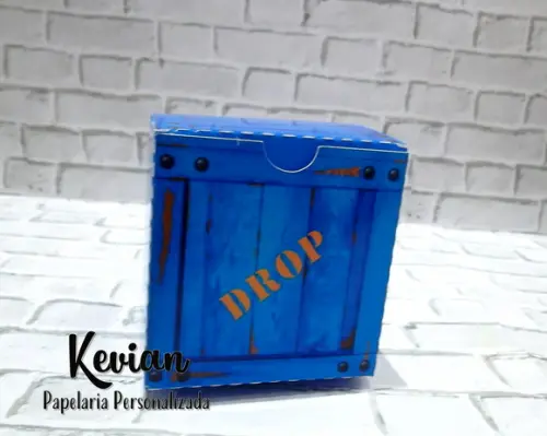 Caixa Cubo Drop Fortnite
