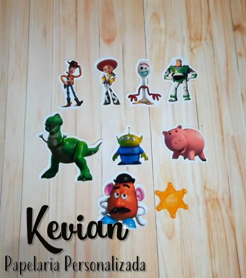 100 Apliques Toy Story
