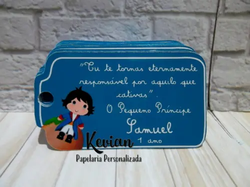 50 Tag Agradecimento Pequeno Príncipe