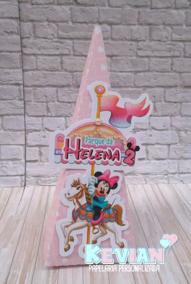 Caixa Pirâmide Parque Minnie