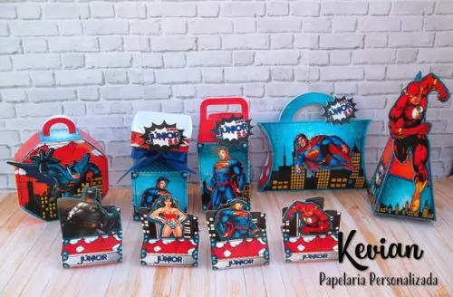 Kit Festa Heróis Liga da Justiça