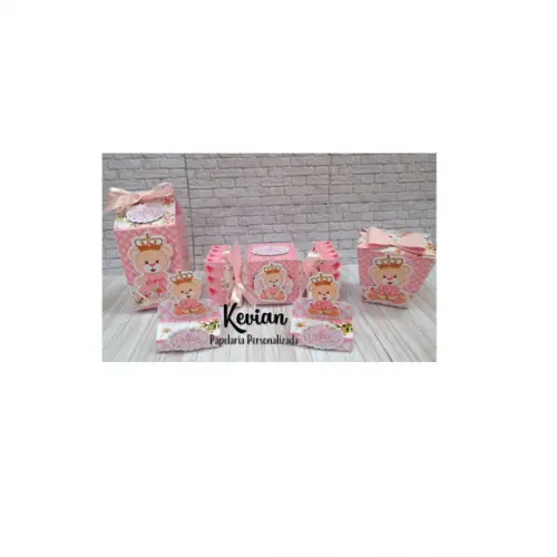 Kit Festa Ursinha Princesa