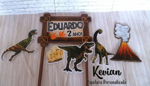 Topo Bolo Dinossauro