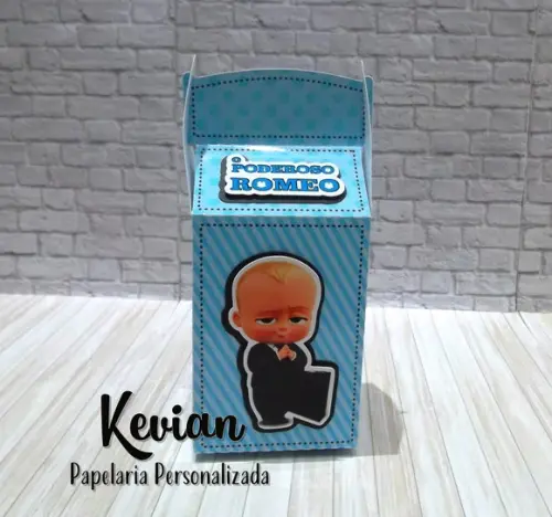 Caixa Milk Poderoso Chefinho