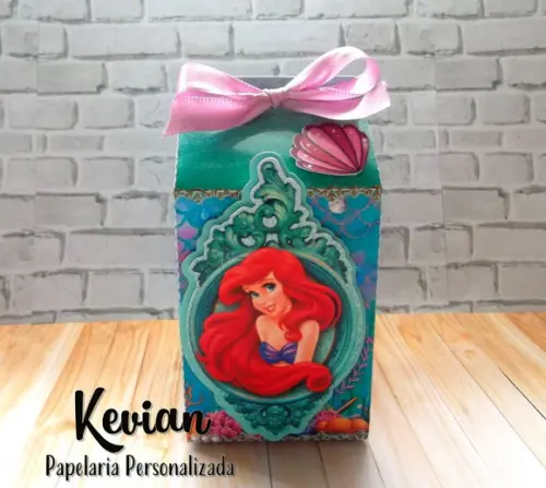 Caixa Milk Pequena Sereia