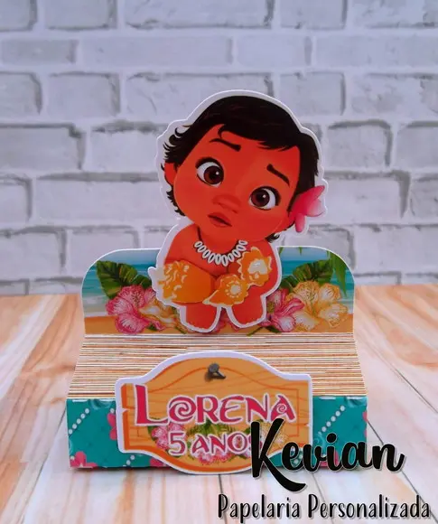 Caixinhas Dois Bis Moana Baby