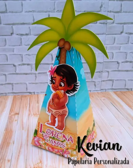 Caixa Pirâmide Moana Baby