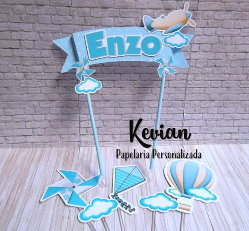 Topo Bolo Balão