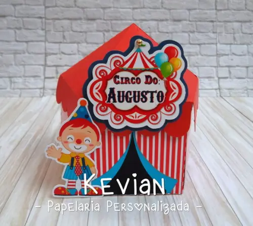 Caixinha Tenda Circo
