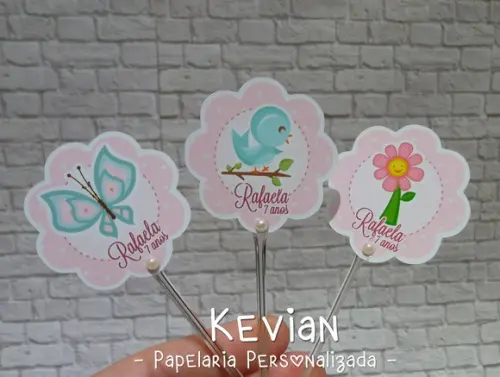 30 Topper Docinho Jardim Encantado