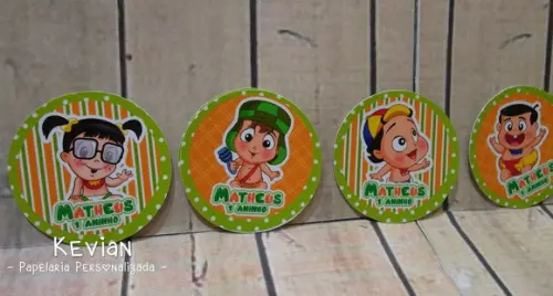 30 Adesivo 5cm Chaves