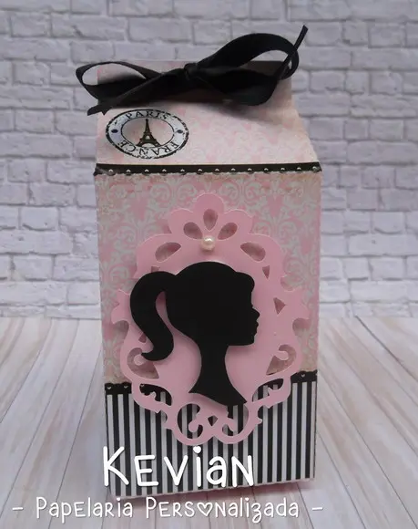 Caixa Milk Paris Scrap