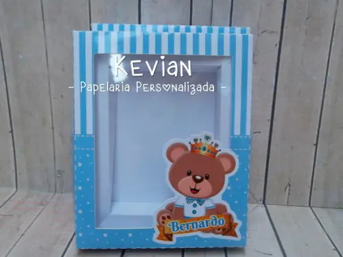 Caixinha 4 Chocolates Ursinho Príncipe