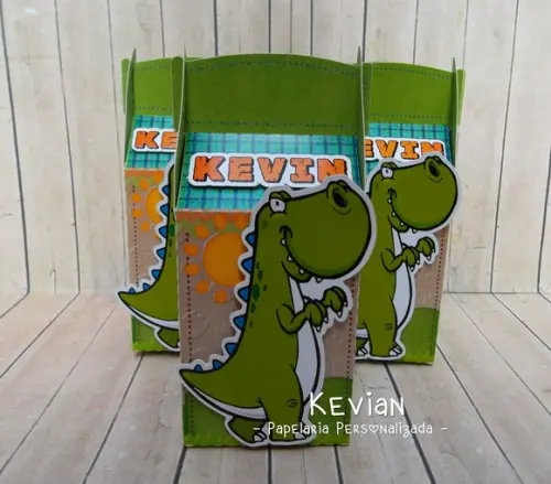 Caixa Milk Dinossauro