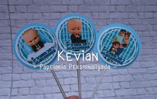 25 Topper Docinho - o Poderoso Chefinho
