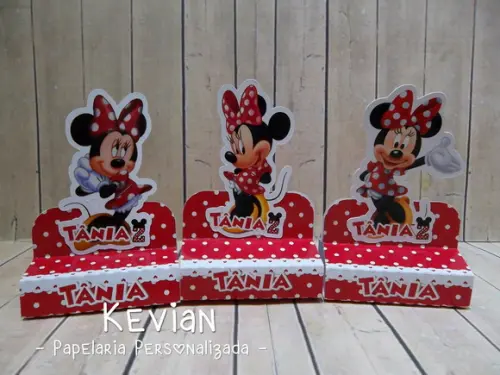 Caixinha Dois Cholates Minnie