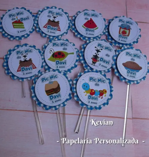 50 Topper Docinho Pic-nic