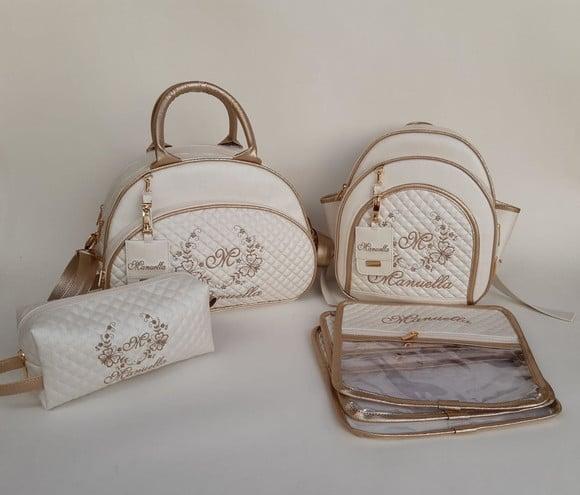 Bolsa passeio, mochila, necessaire, saquinhos organizadores