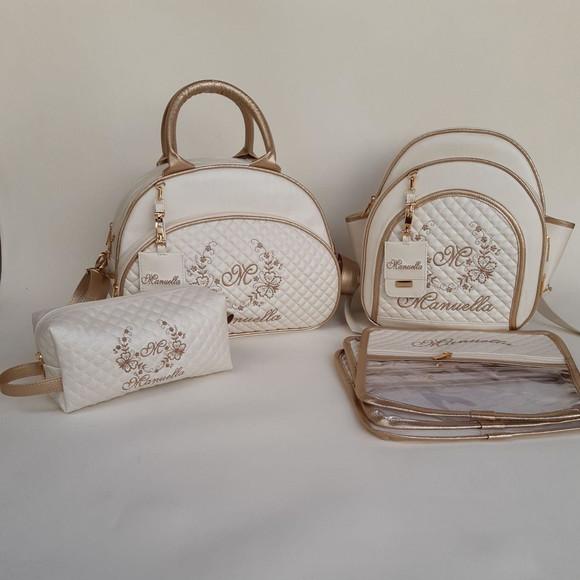 Bolsa passeio, mochila, necessaire, saquinhos organizadores