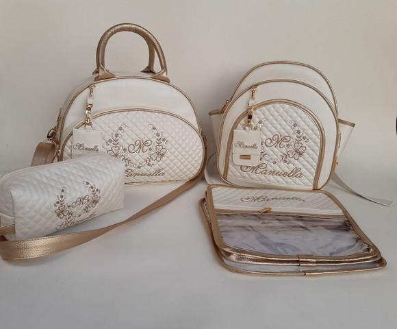 Bolsa passeio, mochila, necessaire, saquinhos organizadores