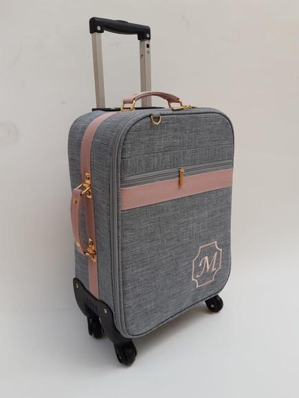 KIT LINHO MALA DE BORDO, MOCHILA TAM. G, NECESSAIRE, SAQUINH
