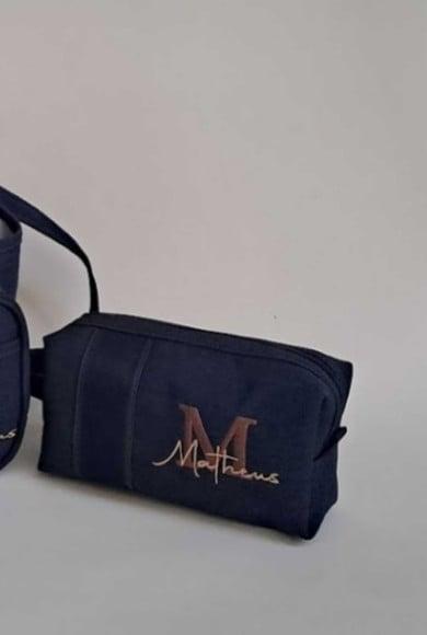 Kit Maternidade Completo 5 Peças Personalizado com Nome