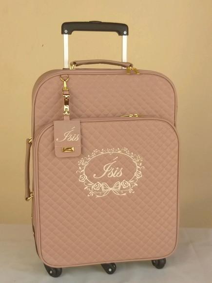 Kit Maternidade Mala de bagagem 360 graus + Bolsa tam. G