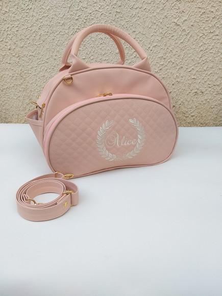 Mala de rodinha + bolsa passeio M