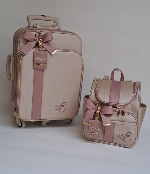 Mala de Rodinhas e Mochila Modelo 2 em 1