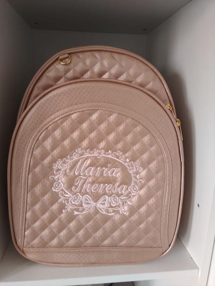 Mala maternidade 360 graus e Mochila Trad Matelassada