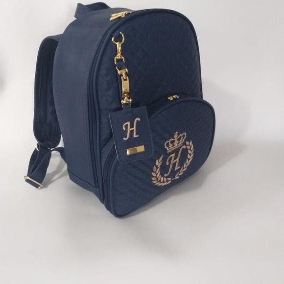 Mochila maternidade luxo e porta carteira de vacinação