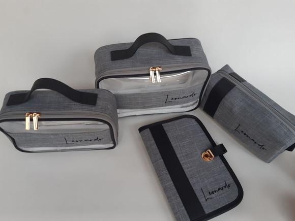 Porta Documentos, Necessaire e Frasqueira
