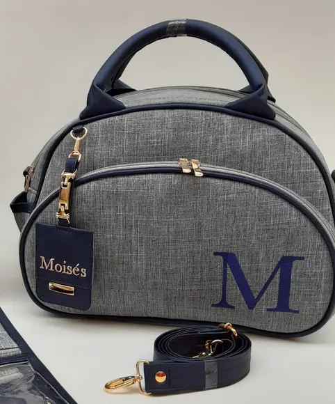 Bolsa Passeio Tamanho G em linho de algodao