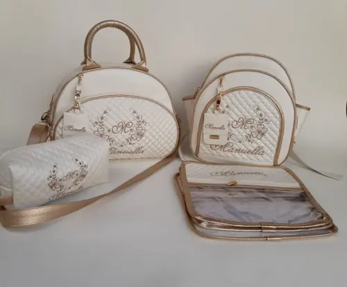 Bolsa passeio, mochila, necessaire, saquinhos organizadores