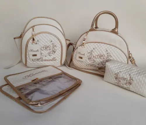 Bolsa passeio, mochila, necessaire, saquinhos organizadores