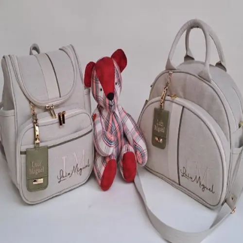 Kit de Bolsas de Maternidade Bolsa G Mochila Luxo