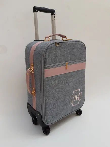 KIT LINHO MALA DE BORDO, MOCHILA TAM. G, NECESSAIRE, SAQUINH