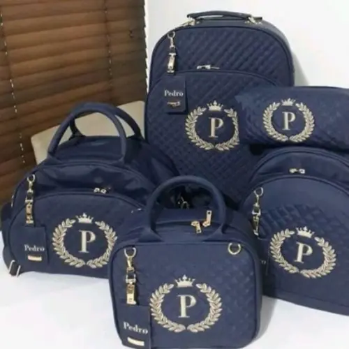 Kit Maternidade Azul Marinho